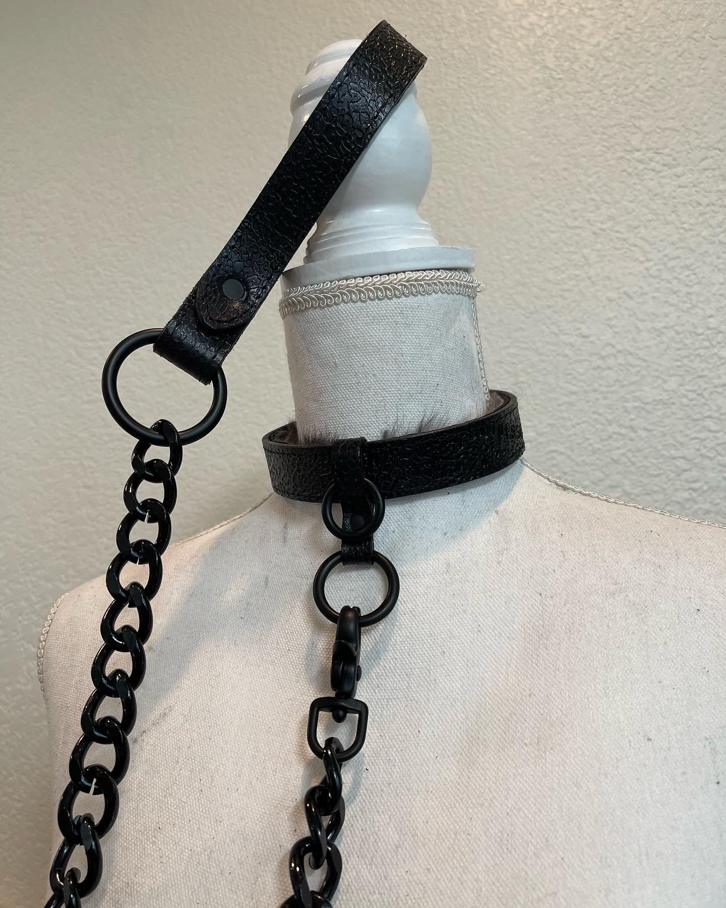 Lost Sailor Leather x Bellator Leather Leopard Print