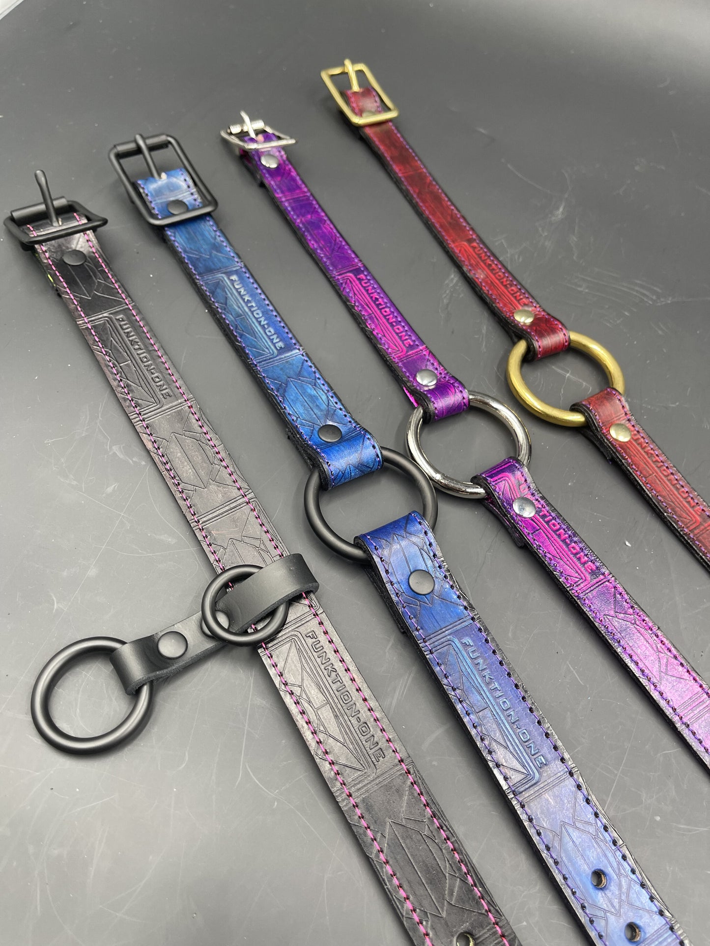 Funktion One Collars with Lost Sailor Leather