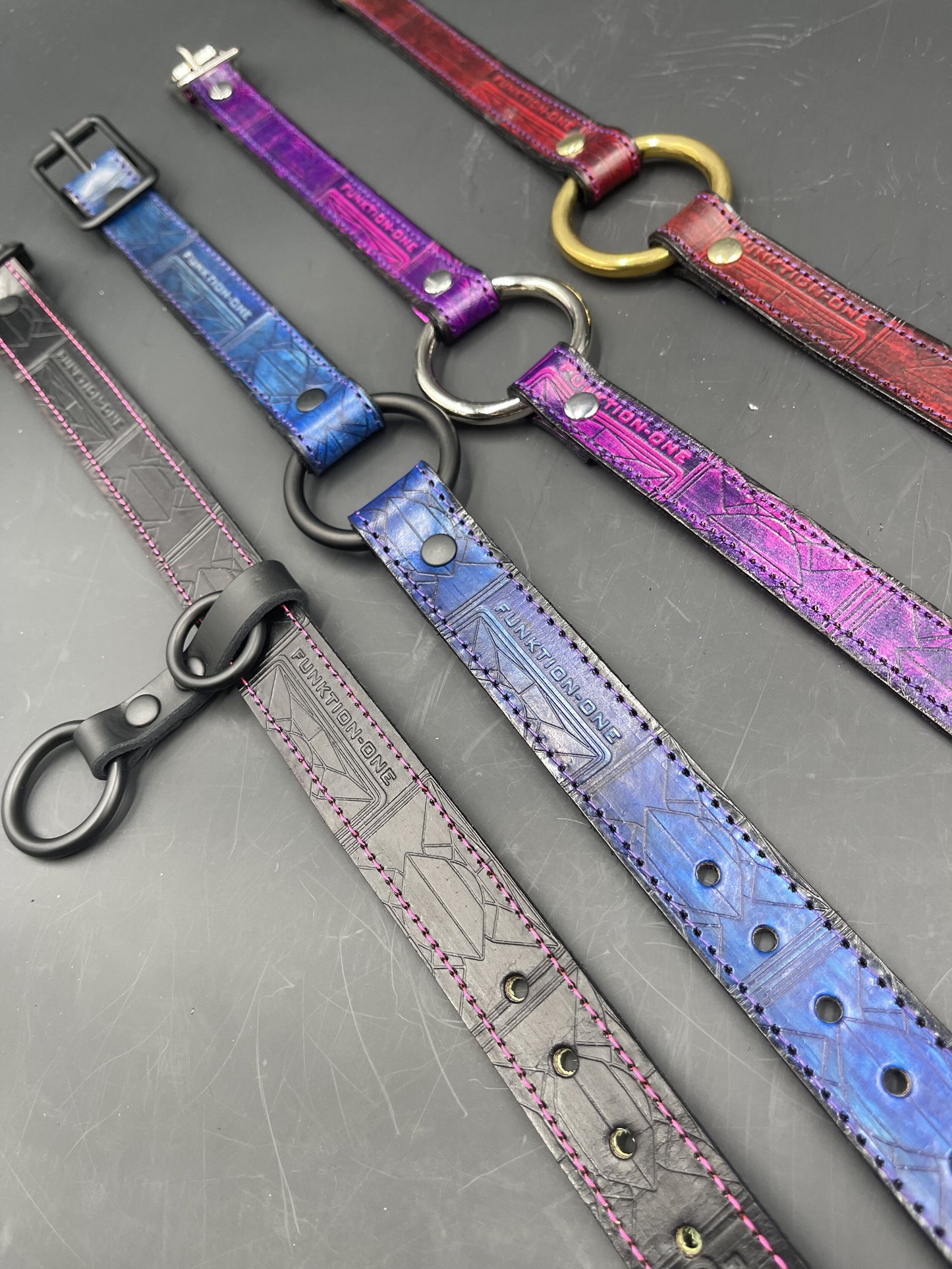 Funktion One Collars with Lost Sailor Leather